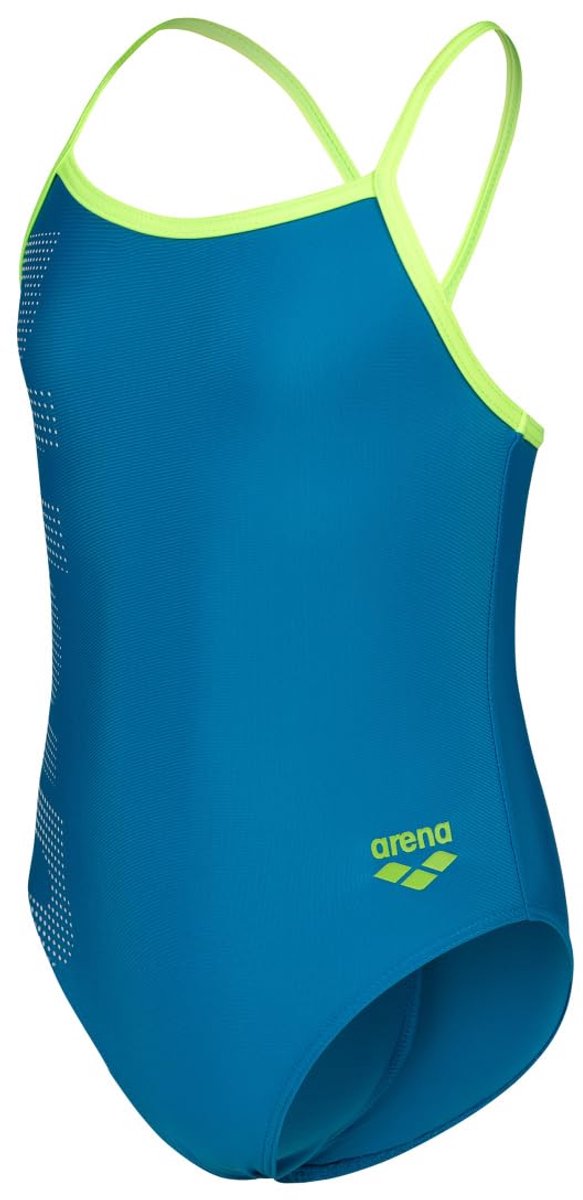 ARENA G One Piece - Zwempak - Blauw China-Zacht Groen - 6-7