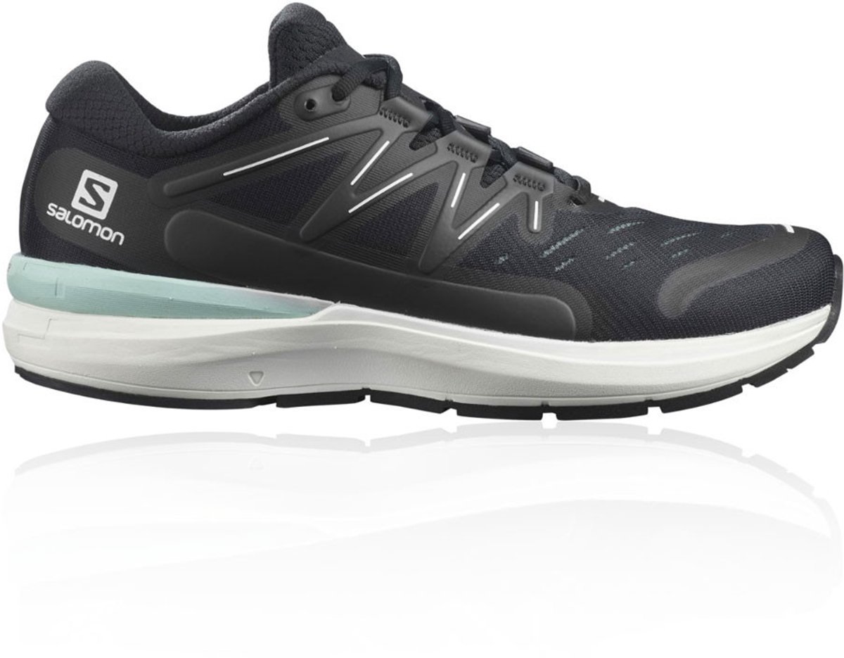 Salomon Sonic 4 Confidence - Hardloopschoen - Zwart/wit/ebony - 47 1/3