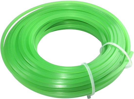 Set van 2 vervangende nylon draadspoelen 2,6mm x 10m voor grasmaaier — afbeelding 2