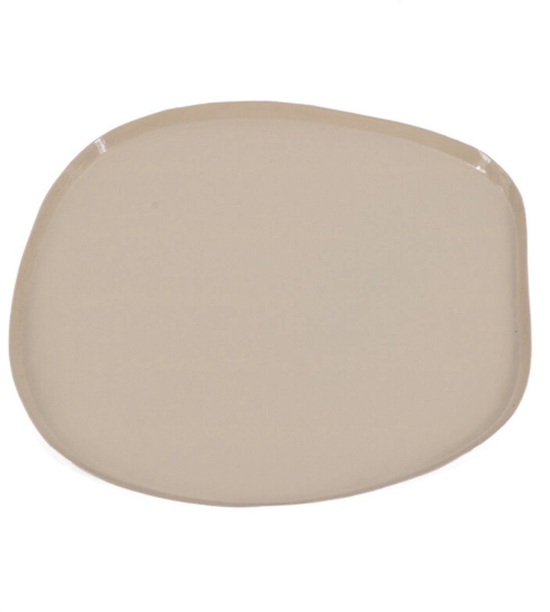 Metalen dienblad Sumi glossy sand