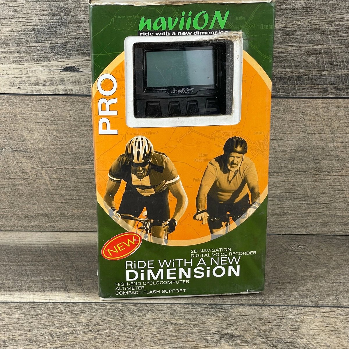 Pro -Fiets Naviion 3121 - Altimeter - 2D - Navigatie en hoogte meter
