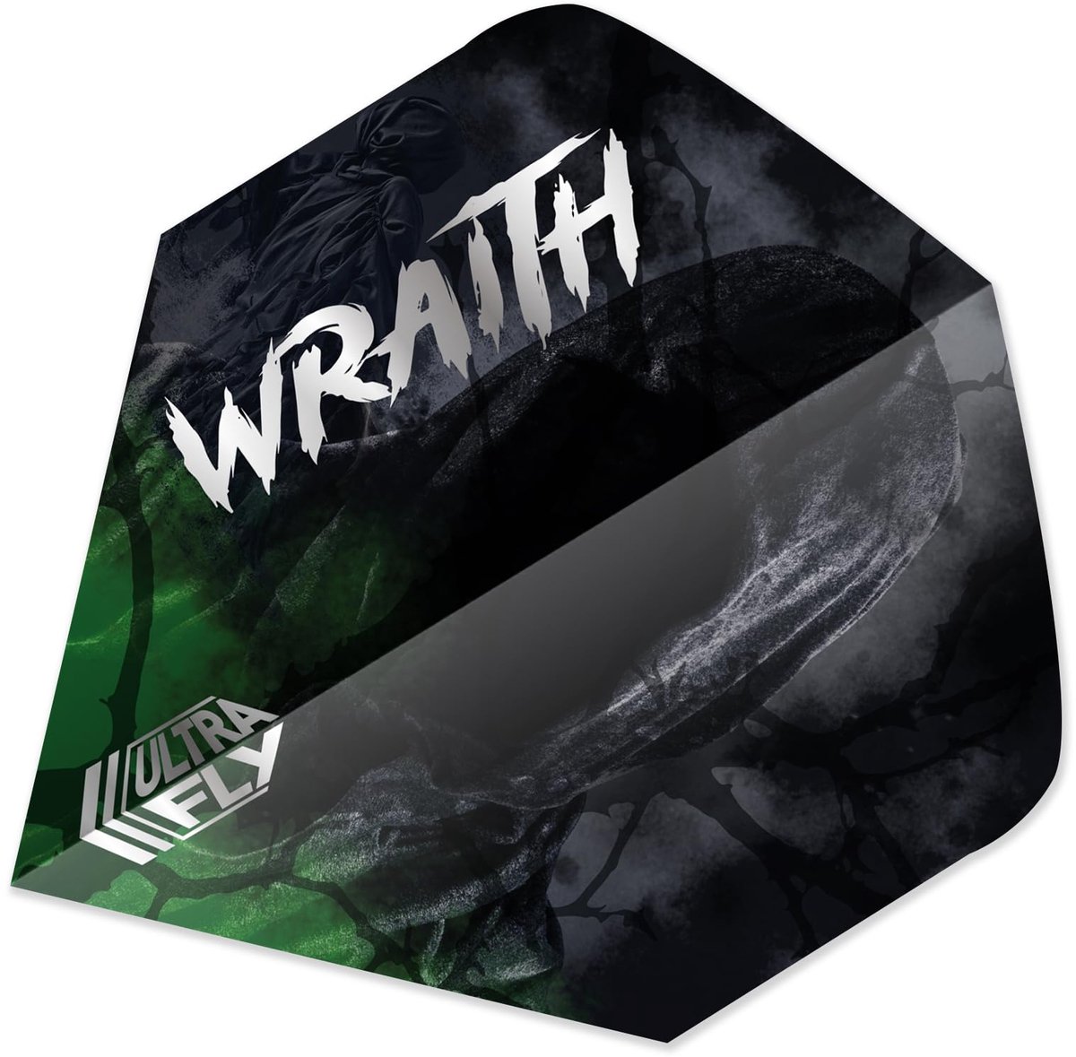 Dart-vluchten, Zwart/Groen, Big Wing