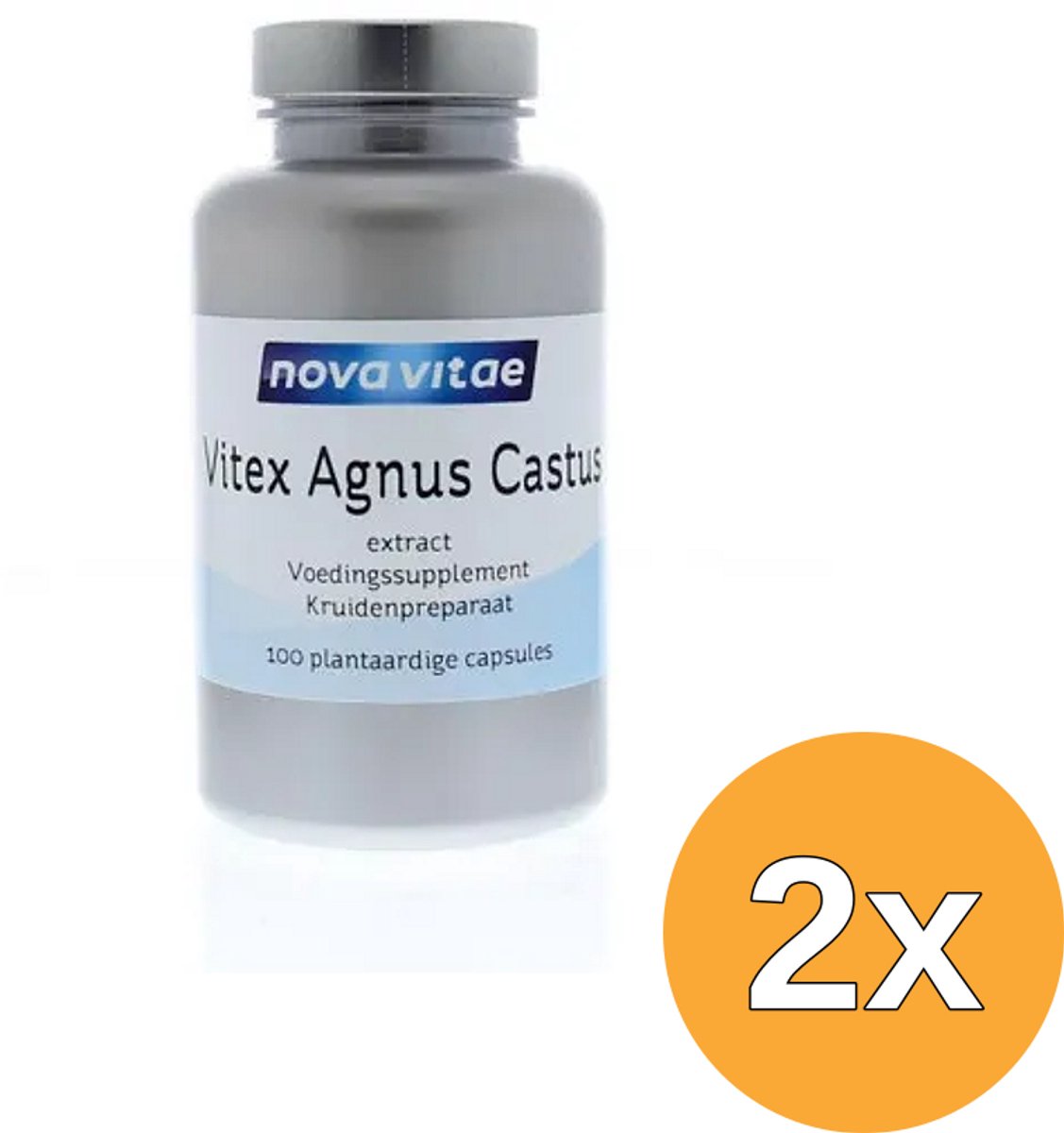 2x Nova Vitae Vitex Agnus Castus (100 vega capsules)