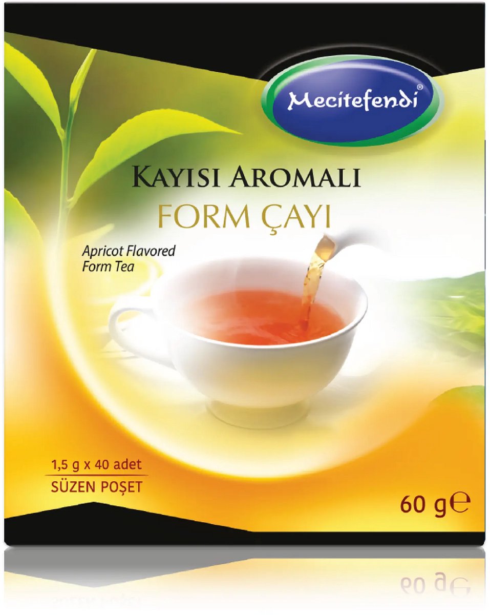 Form Thee met Abrikoos (Kayısı Aromalı Form Çay)