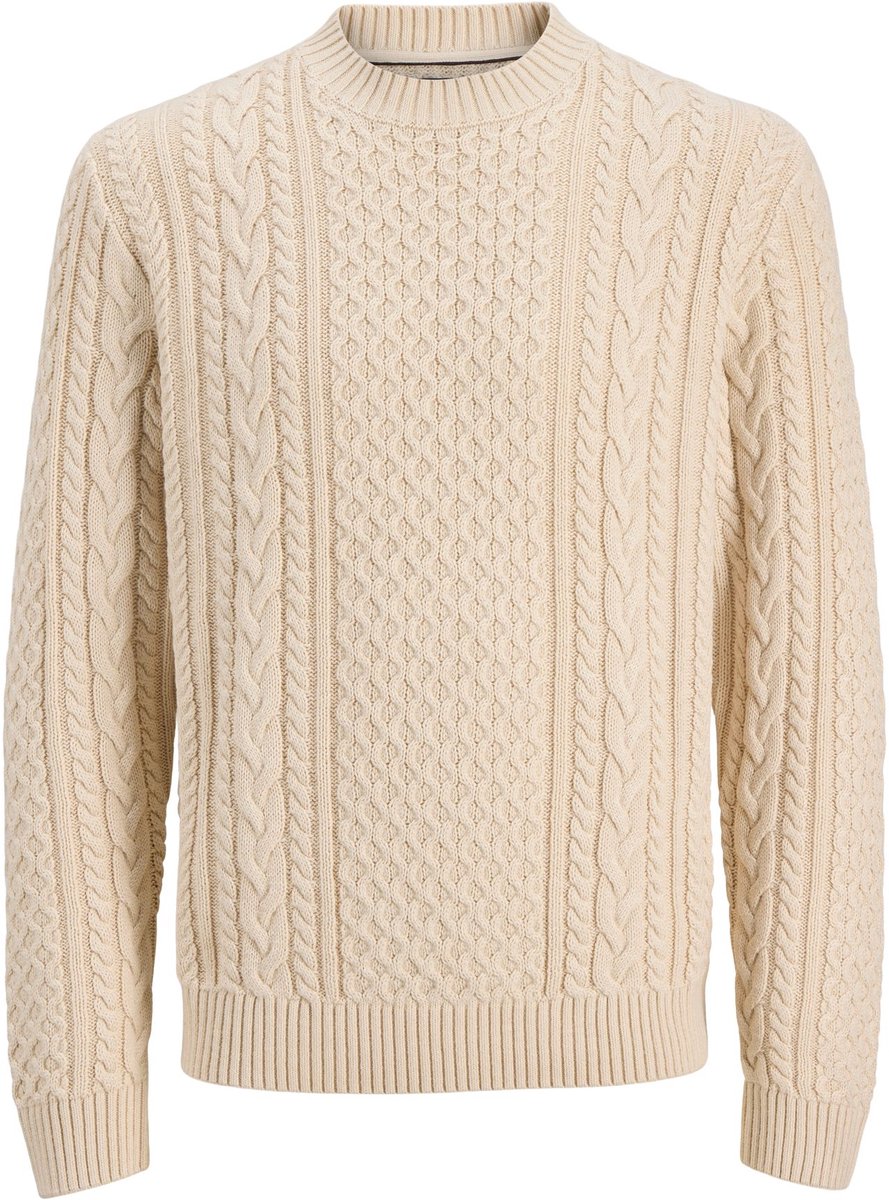 JACK&JONES - JPRBLUCALLUM CABLE KNIT CREW NECK - Heren - Gebreide truien