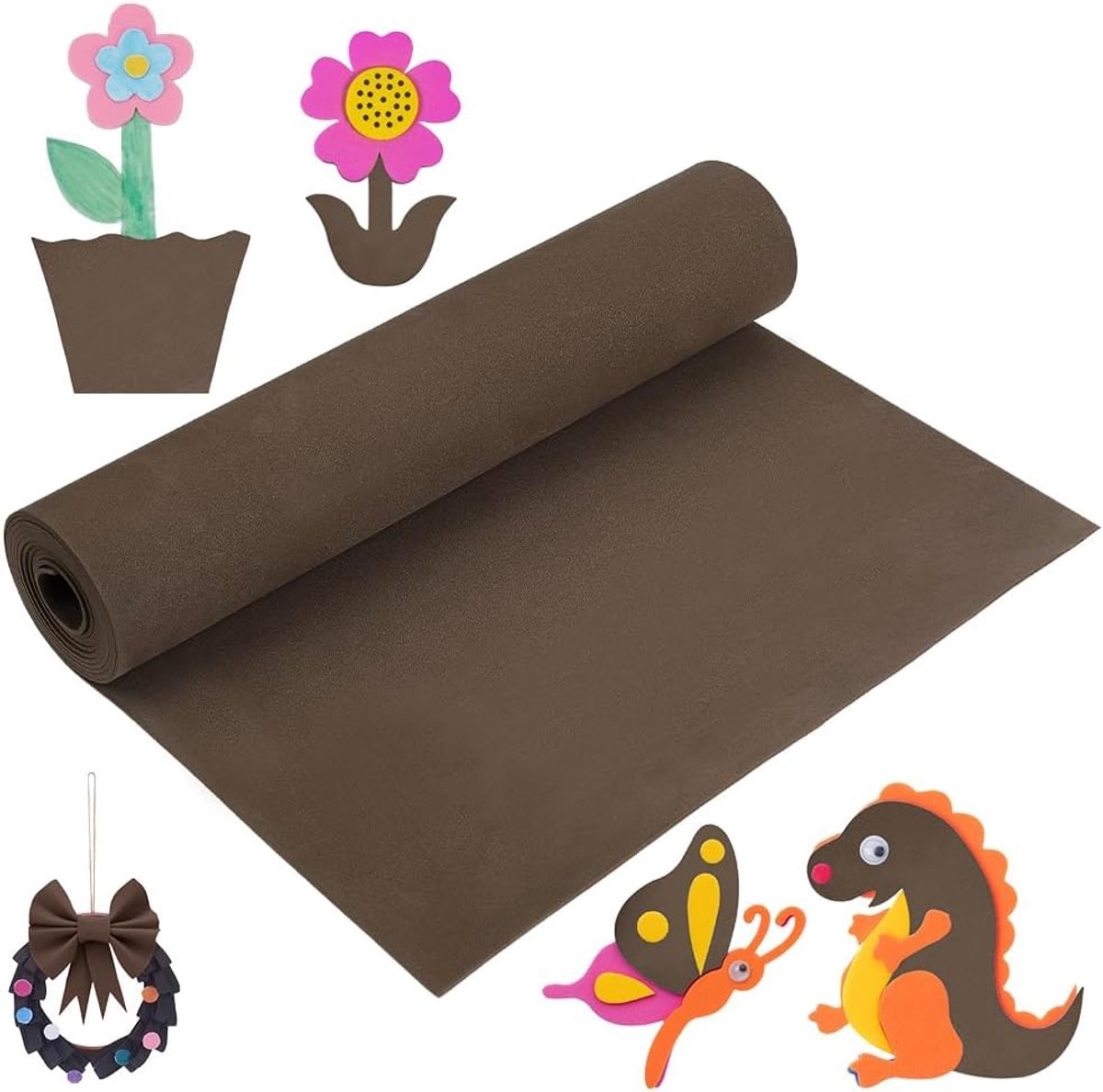 Foampanelen Rol van Hoge Dichtheid, 2m Breed, 350mm Breed, 2mm Dik, Perfect voor Cosplay, Halloween en Creatieve DIY Projecten