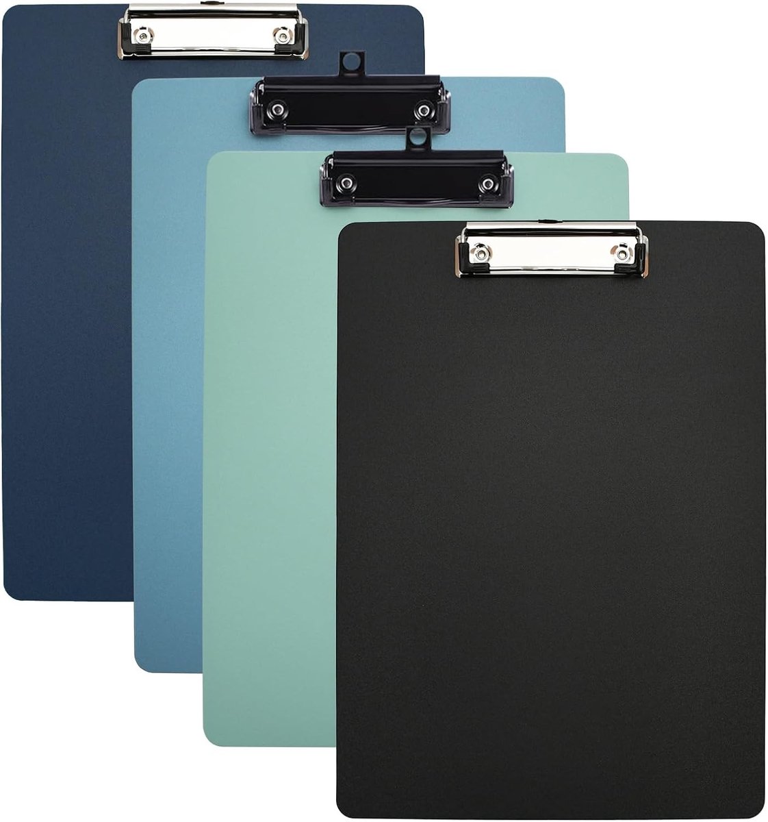 Multicolour A4 Clipboards voor Studenten en Kantoor, 4 Ronde Hoeken, Duurzaam en Lichtgewicht