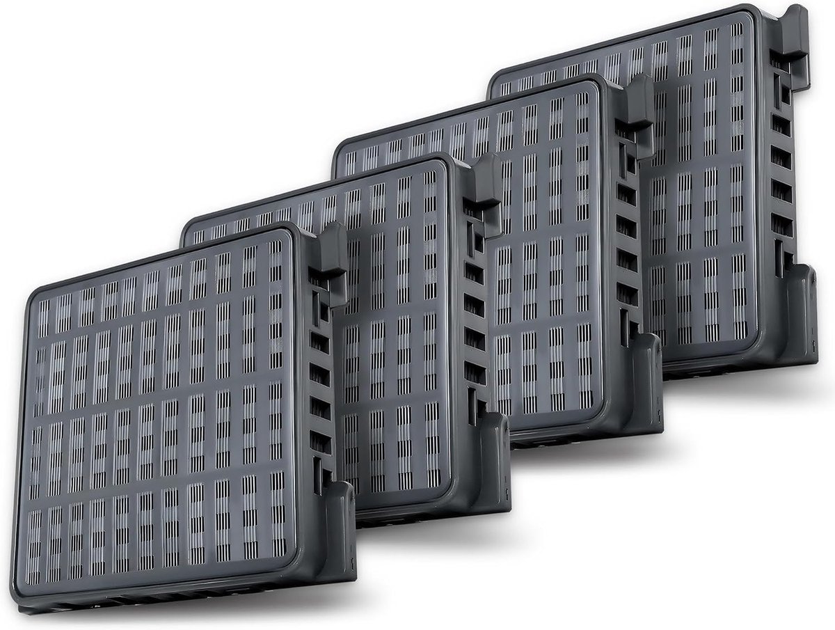 4 actieve koolstoffilters geschikt voor Liebherr koelkasten 9096989 9882460 9882429 988246000