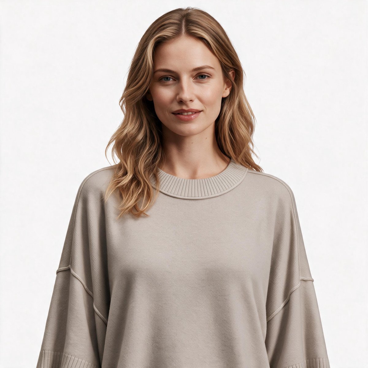 Imily Bela Dames Oversized Croptop met Korte Mouwen