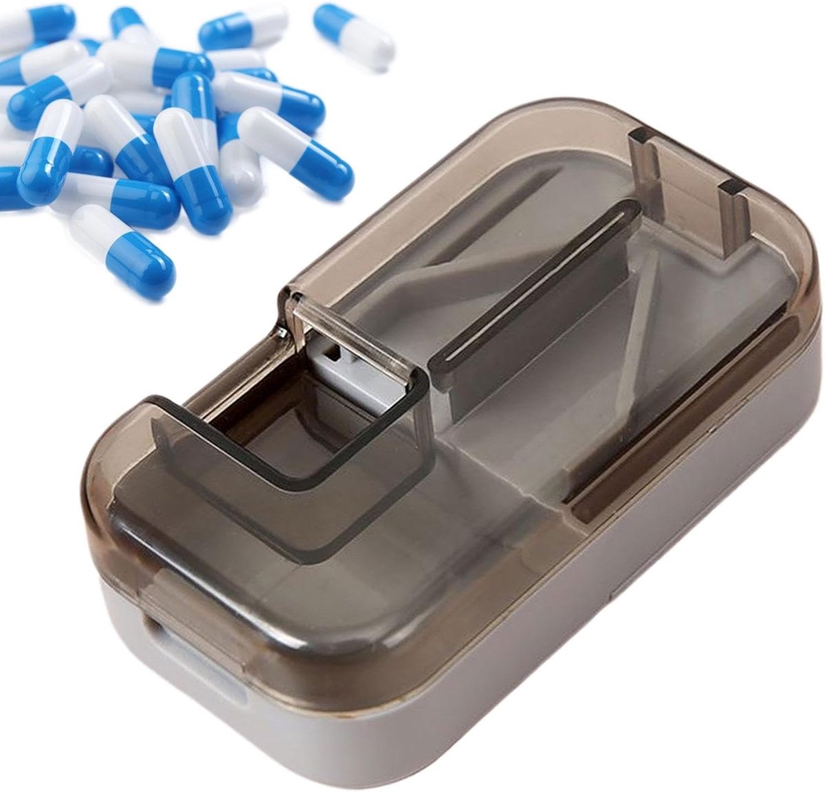 Kleine pilsnijder, tablet Cutter Pill Splitter Dosis kleine pil splitter