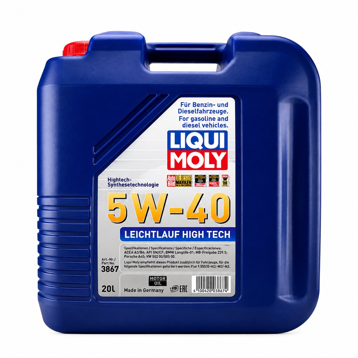 Liqui Moly Leichtlauf High Tech 5W40 - 20L