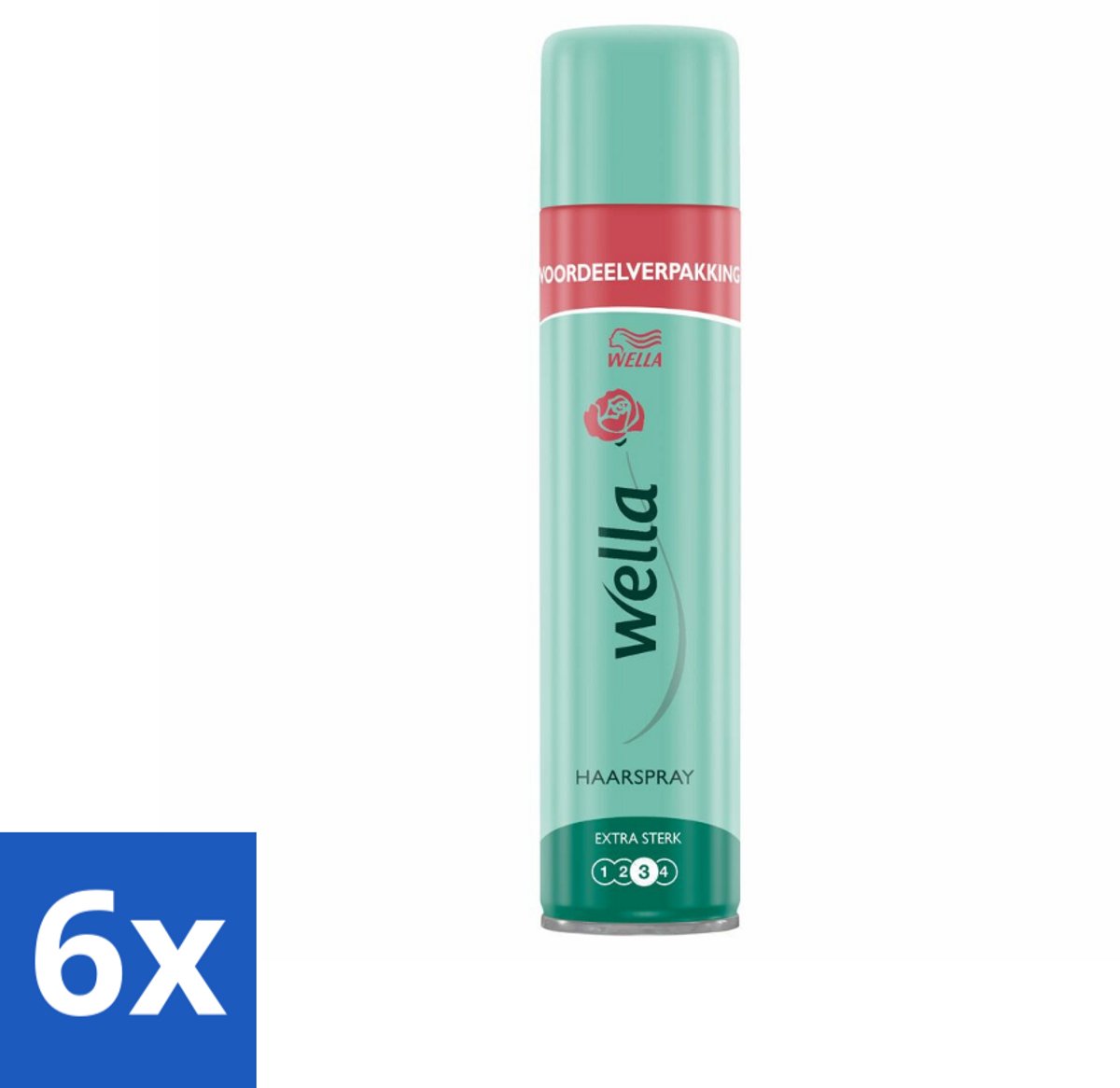 6 x Wella – Forte – Haarspray Extra Strong - 400 ml - Haarspray - Extra Sterke Fixatie - Natuurlijke Flexibiliteit - UV Bescherming - Haartypen