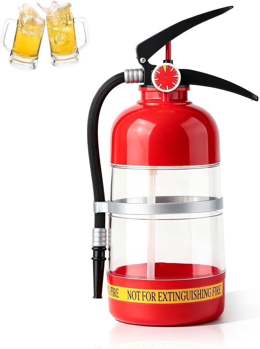 Handmatige drankdispenser van 2 liter voor cocktails, frisdranken en feestjes met gaspomp accessoires