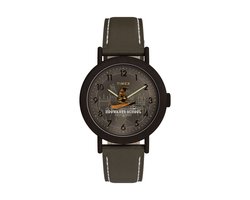 Timex Harry Potter X Timex Weekender Sorting Hat 37Mm Leather Strap Watch Quartz Analoog Horloge Bruin Kast Gemaakt Van 100% Roestvrij Staal En Een Armband Van 100% Leer 37 TW2Y77000YH