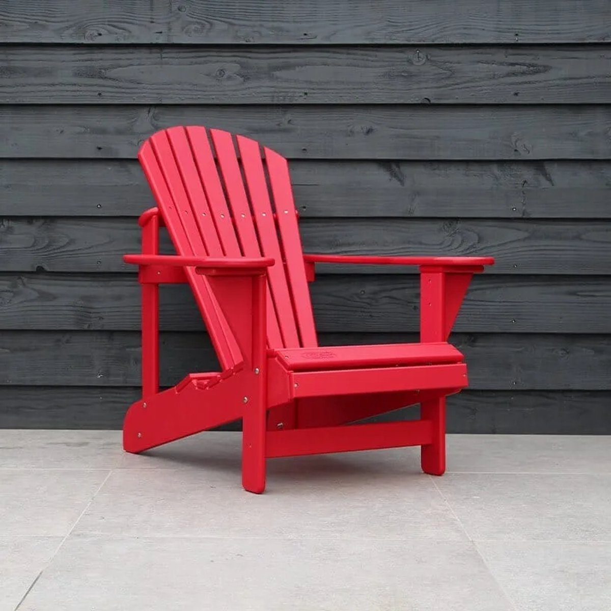 Originele Adirondack Tuinstoel | Kunststof | Rood | 10 jaar garantie | Binnen 2-5 werkdagen geleverd | Canada Comfy Chair