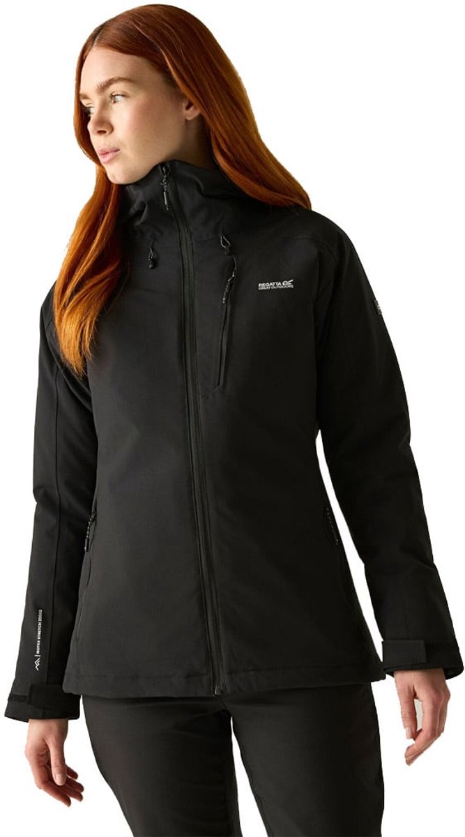 Regatta Highton Stretch Winterjas Dames Zwart