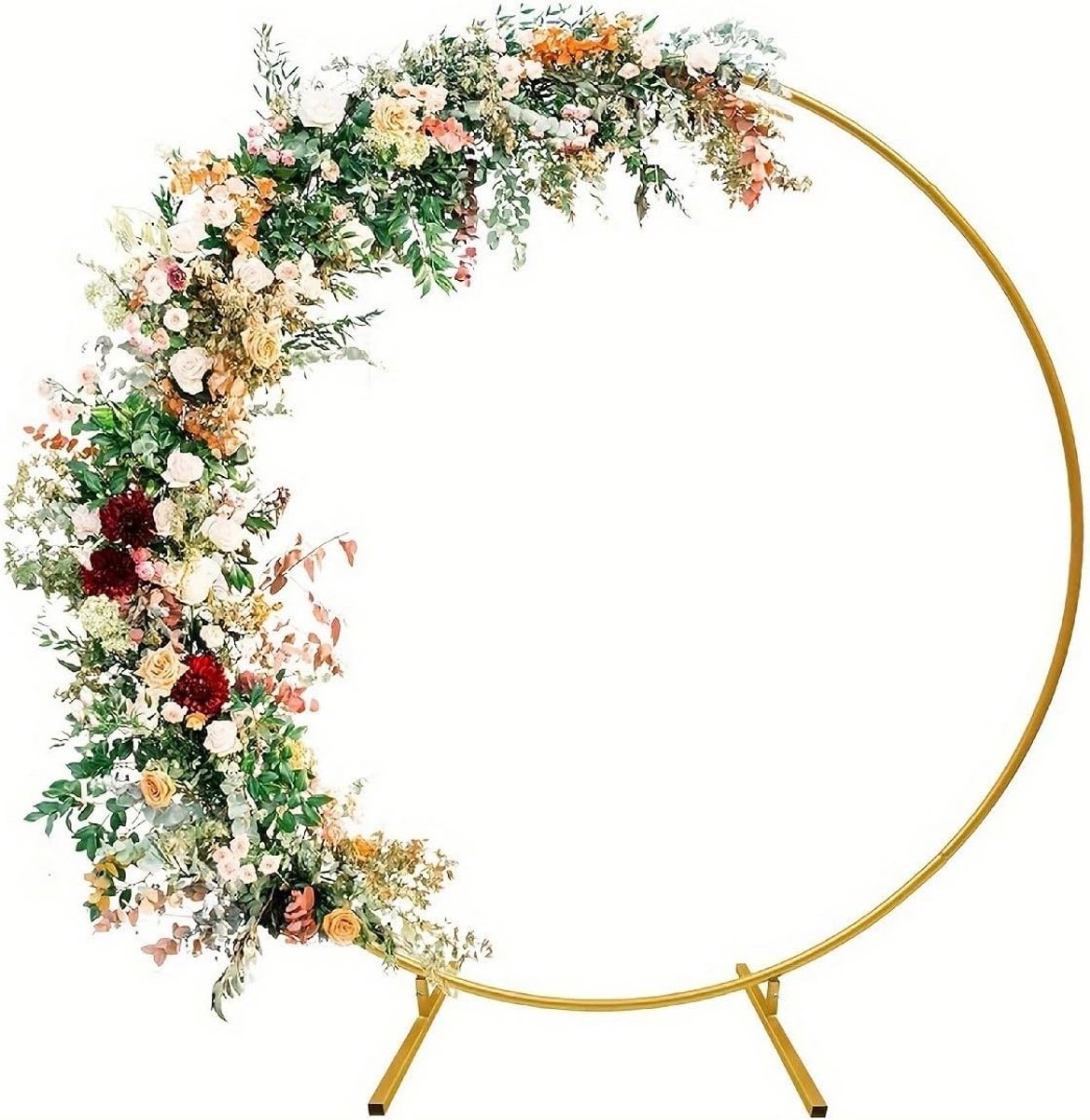 DIY Ballonboog Set van 1,5 m - Decoratieve Ring voor Bruiloften, Feesten en Kerst met Bloemen en Ballonkolom