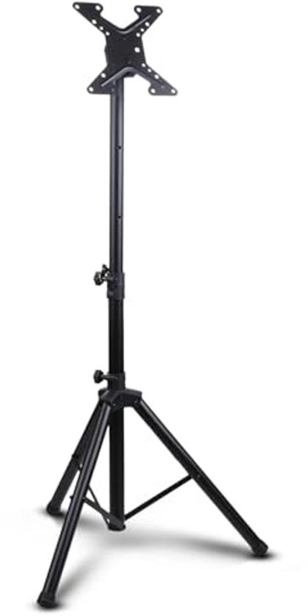 Verstelbare TV Standaard - Draagbare Tripod voor Televisie - Vouwbare Steun voor LCD en LED Schermen tot 10kg