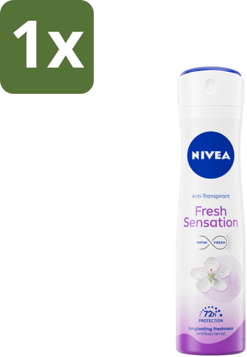 NIVEA – Deodorant Spray – Fresh Sensation – 150 ml - 1 stuk