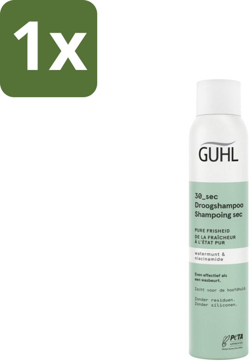 Guhl – Droogshampoo – Pure Frisheid 30 sec – 200 ml - 1 stuk
