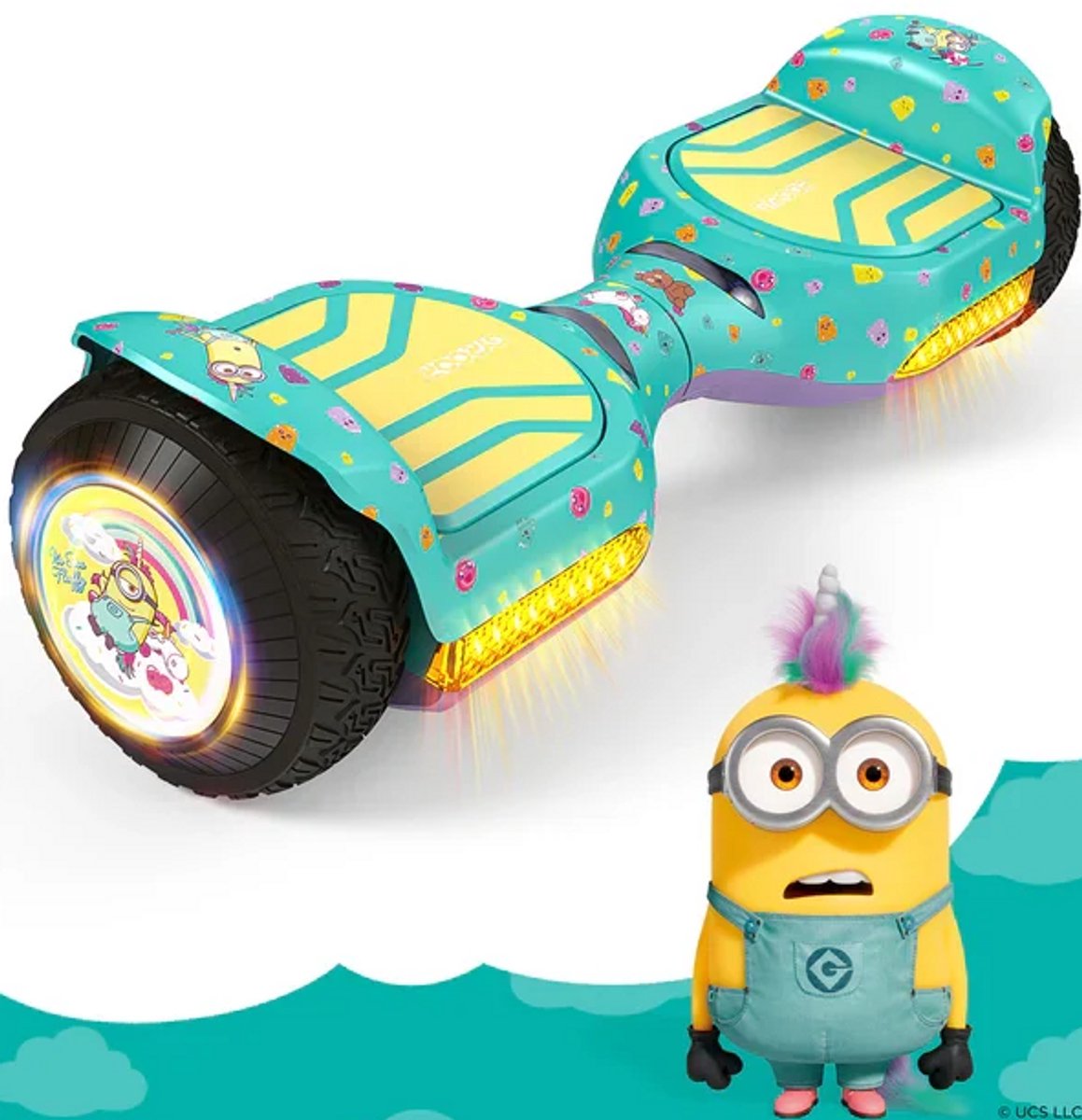 FLUFFY Minion Hoverboard voor kinderen