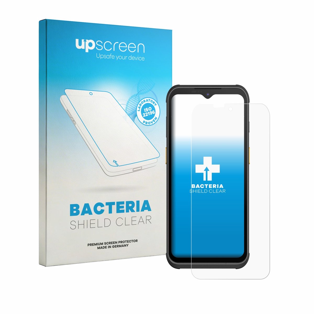 upscreen - Screenprotector voor Werock Rockscan A260 - Folie Beschermfolie transparant antibacterieel
