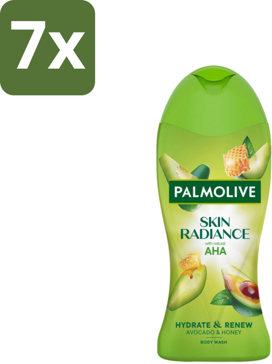 Palmolive – Douchegel – Skin Radiance Avocado Honey – 250 ml - Bulkverpakking - 7 stuks
