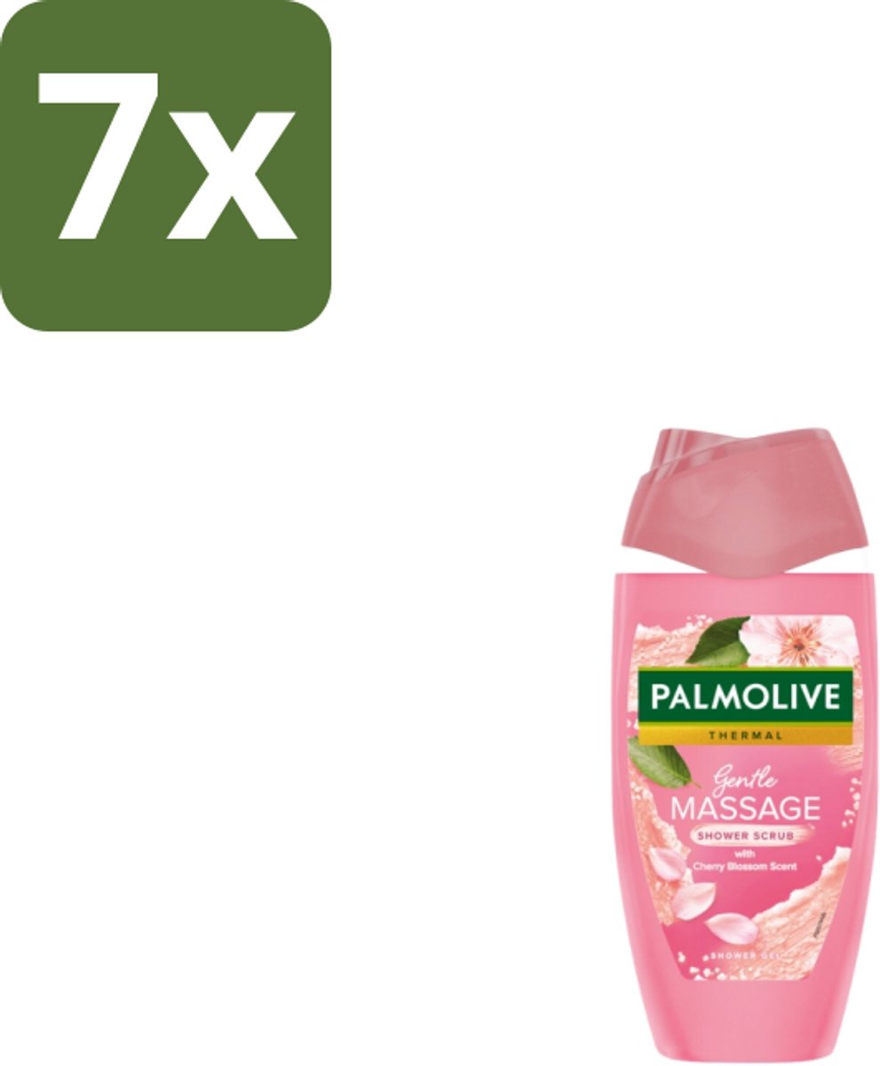 Palmolive – Douchescrub – Thermal Cherry Blossom – 250 ml - Bulkverpakking - 7 stuks