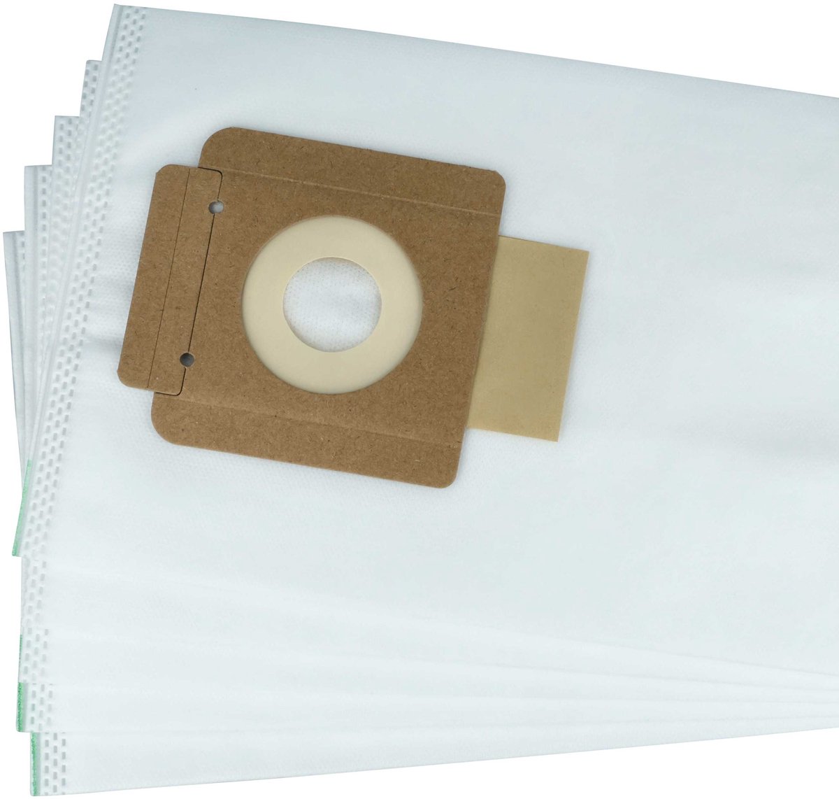 vhbw 20 stuks stofzakken, compatibel met de Kärcher T 7/1 Professional en T 9/1 BP stofzuigers – 33,5 cm x 18,5 cm, wit