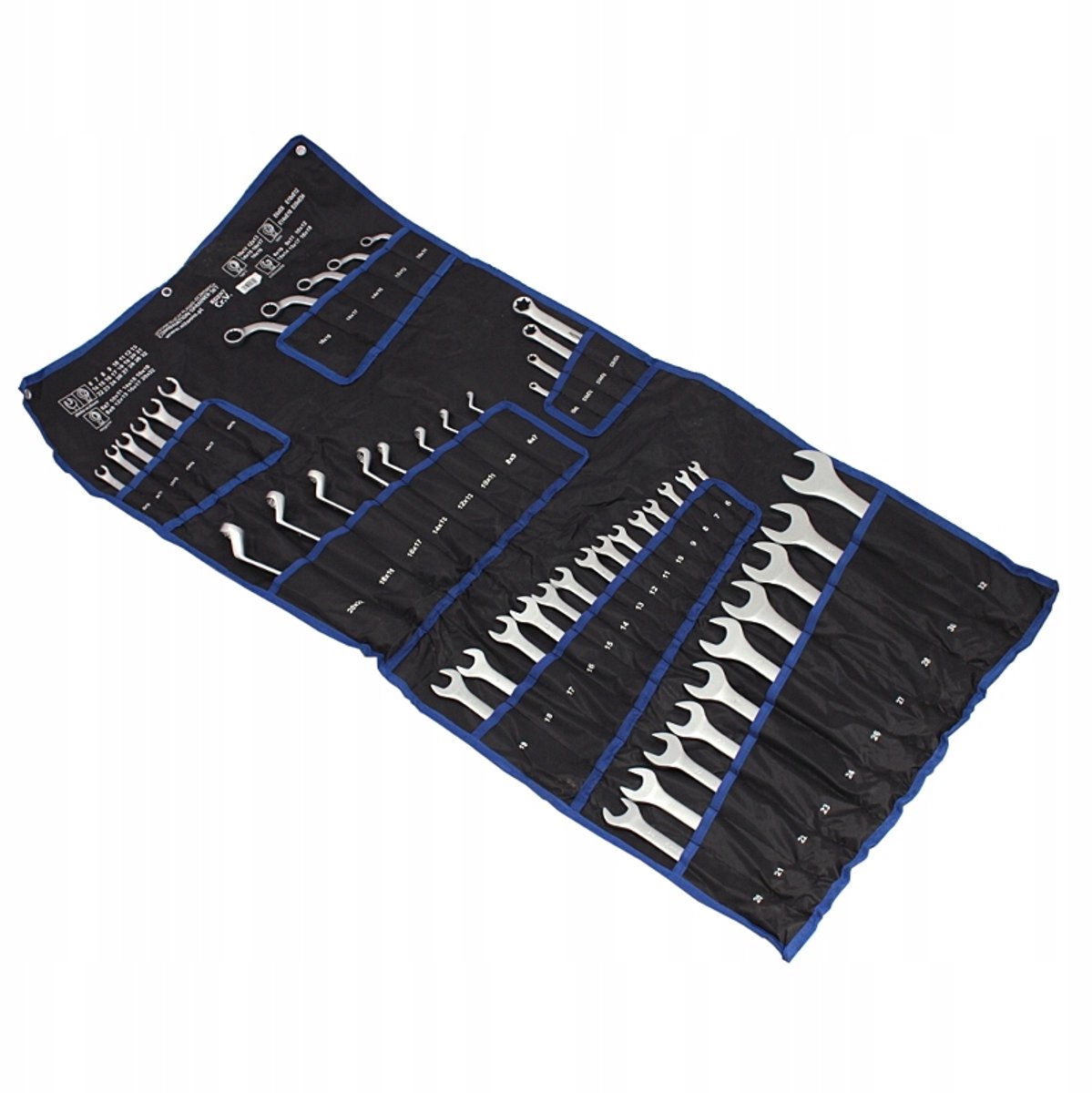 47-delige Ring- en Steeksleutelset Torx, Gebogen, Type C
