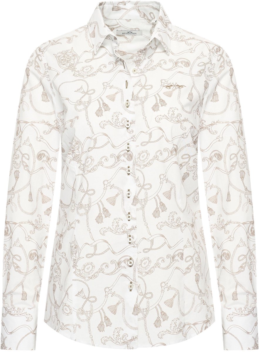 Hv Society - Blouse - Light Taupe - 3XL (46)