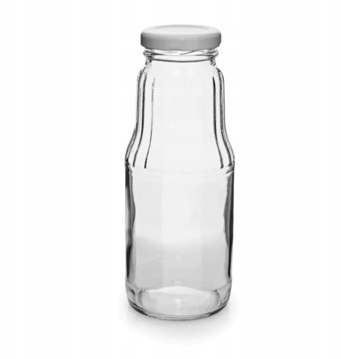 Glazen Fles 0.3L met Deksel - Perfect voor Dranken en Bewaren