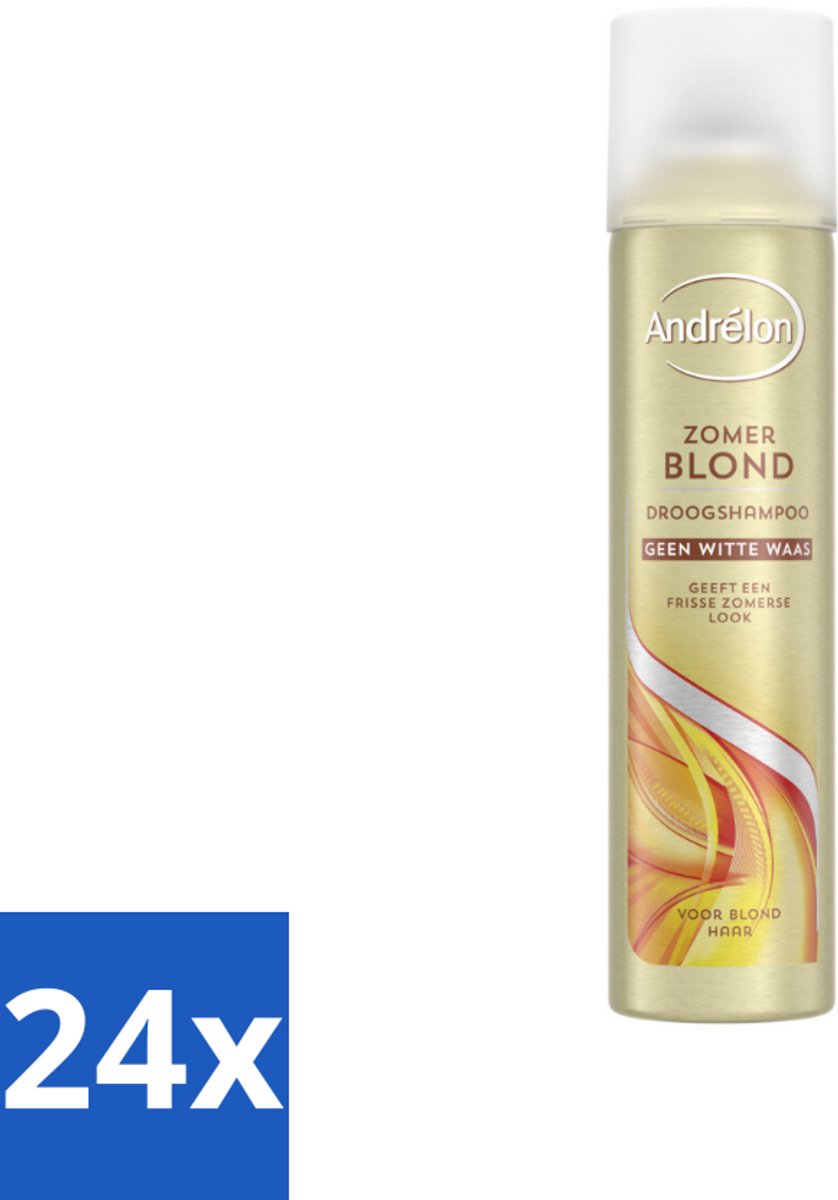 Andrélon Droogshampoo Zomer Blond 245 ml - Voordeelverpakking - 24 stuks