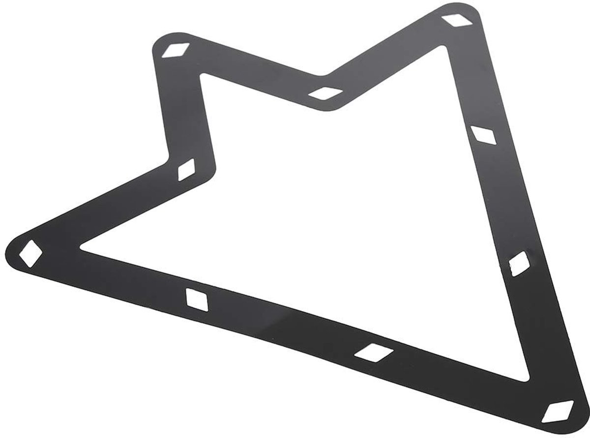 Solidchoice- Biljartrekhouder Perfecte Balplaatsing - 6-delige Set - Caramboleballen - Pooltafel - Beschermt Tafelkleed - Ultradunne Folievellen - Biljartballen