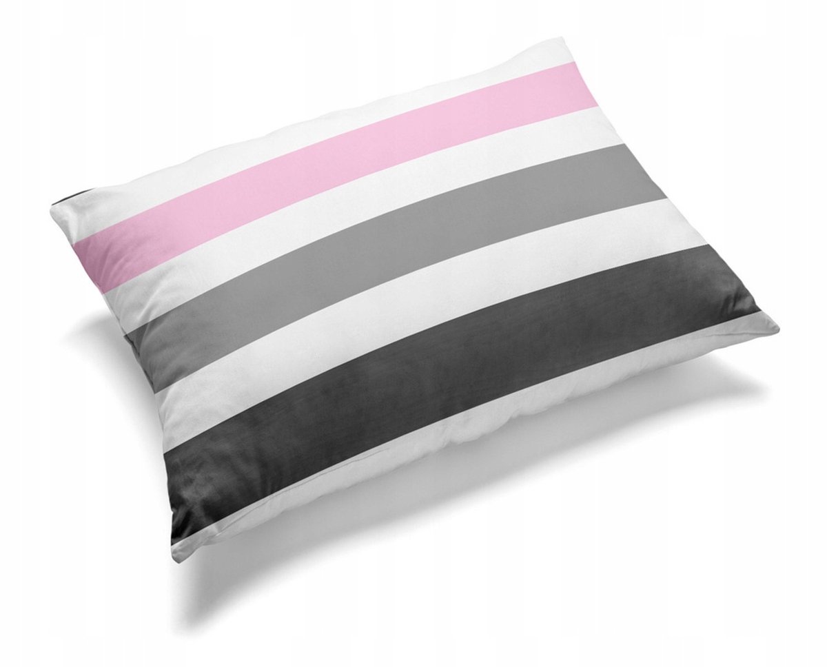Katoenen kussensloop 70x80cm met regenboogprint, OEKO-TEX gecertificeerd
