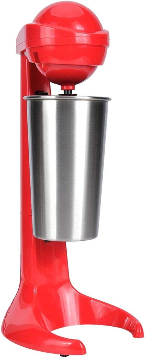 Milkshake Machine - Drank Shaker - Snelle Drankjes Maken - Dubbele Kop - 500 Milliliter - Zwart