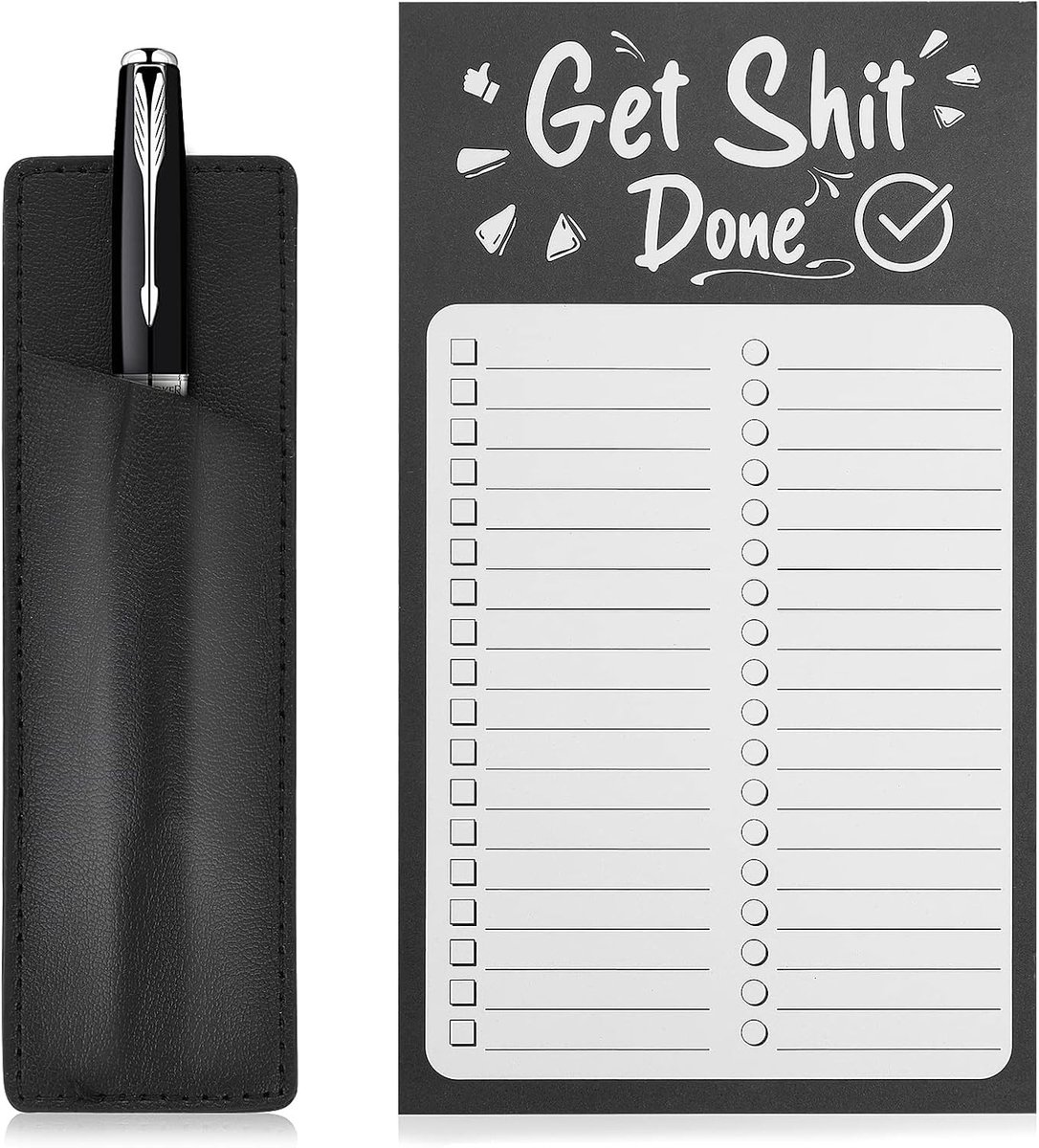 Magnetische Notitieblokken voor de Koelkast, Handige To-Do Lijst en Boodschappenlijst met Penhouder en Memo Pad voor Efficiënt Organiseren
