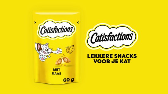 Catisfactions Kattensnoepjes - Mix Snacks Zalm en Kaas - 6x60g
