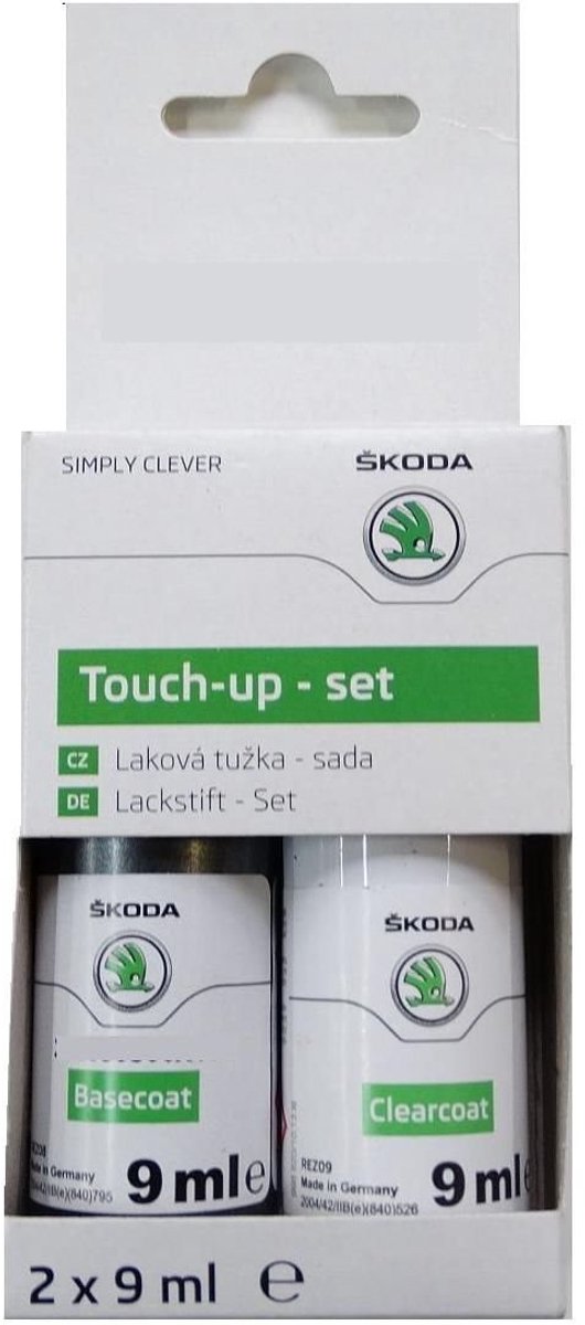 Elzusha - Originele Verfpen Set voor Auto - Steel Grey