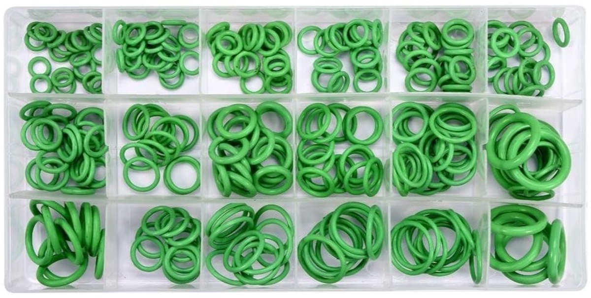 Elzusha - 270 Stuks O-ringen voor Airconditioning