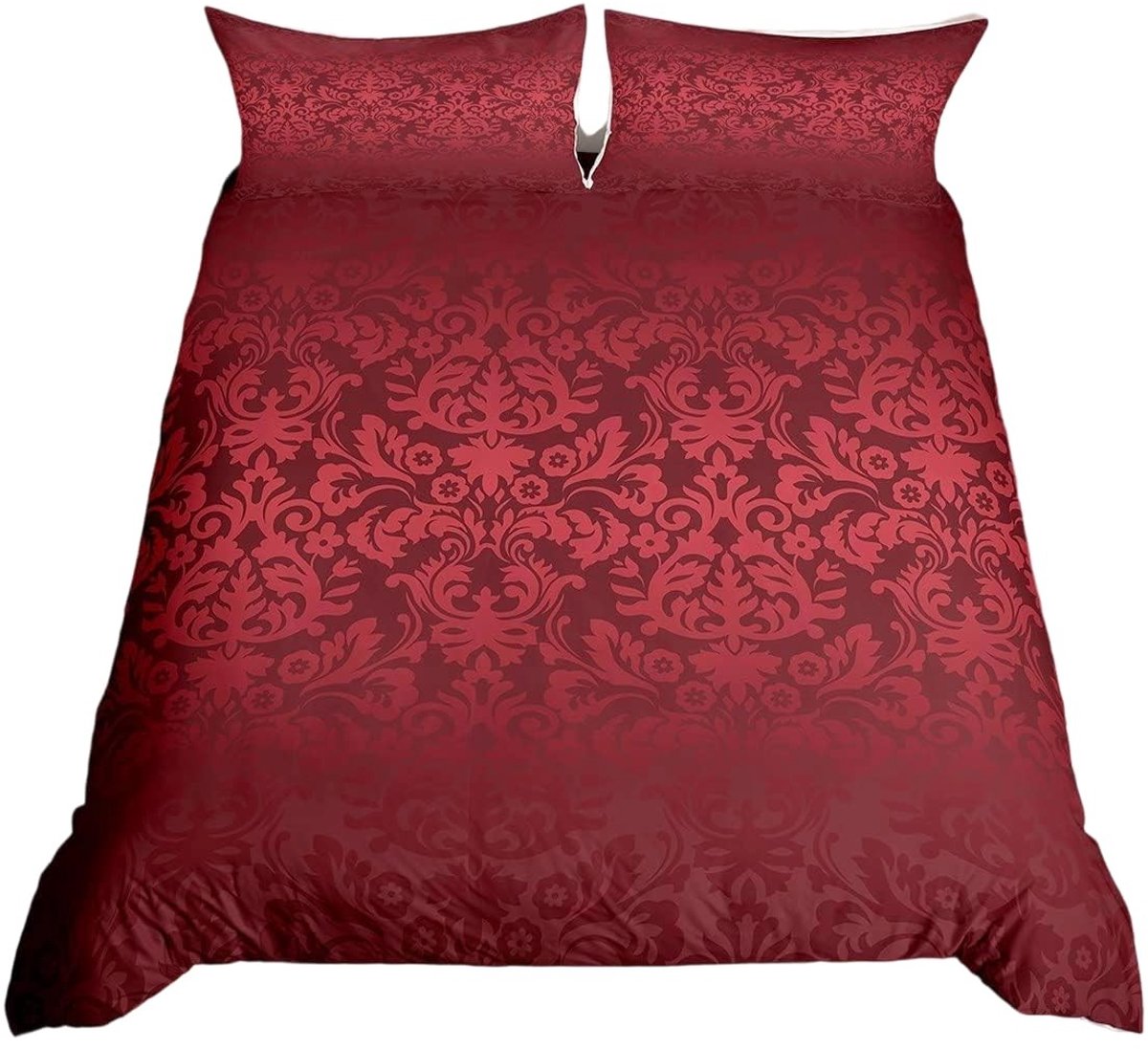 Elzusha - Vintage Paisley Dekbedovertrek Set King Size - Luxe Beddengoed voor Meisjes en Vrouwen