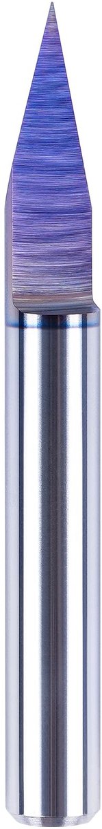 Elzusha - V-groef Graveertool met 0.2 mm Punt voor CNC Frezen