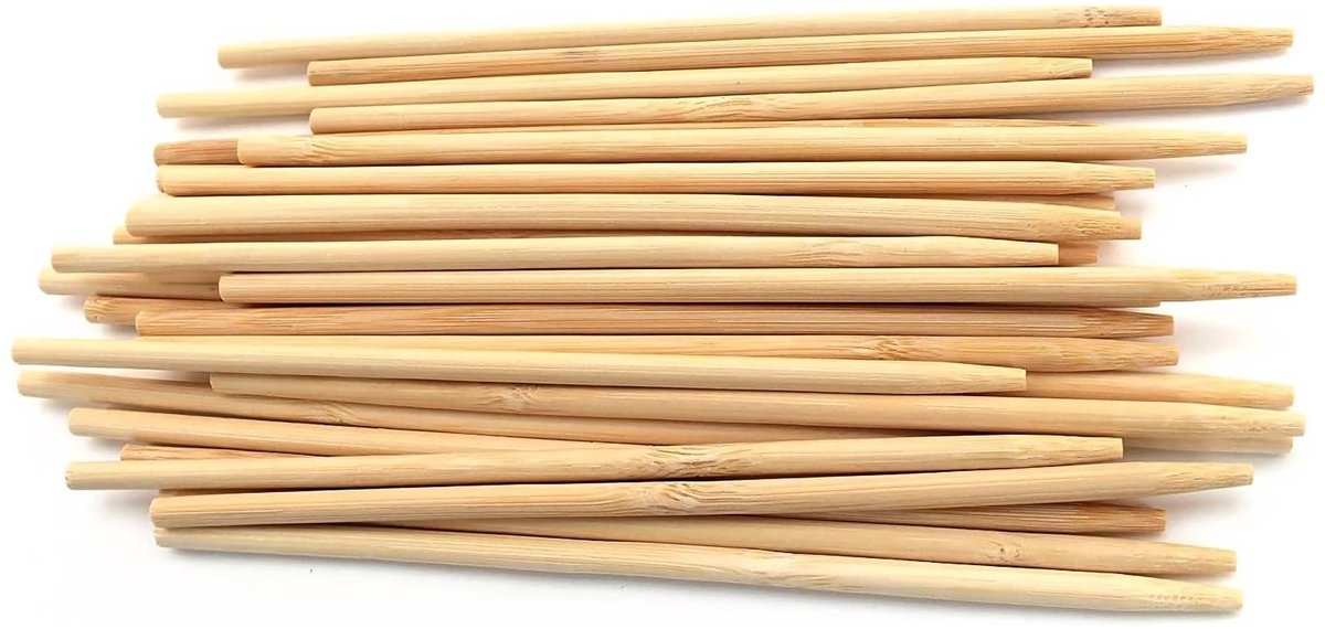 Elzusha - Bamboe Voedselspies 5.5 Inch, 100 Stuks