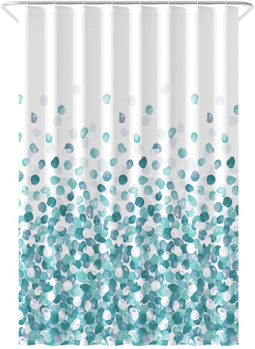 Elzusha - Douchegordijn - Ocean - 120x200 cm - Inclusief Ringen - Waterdicht
