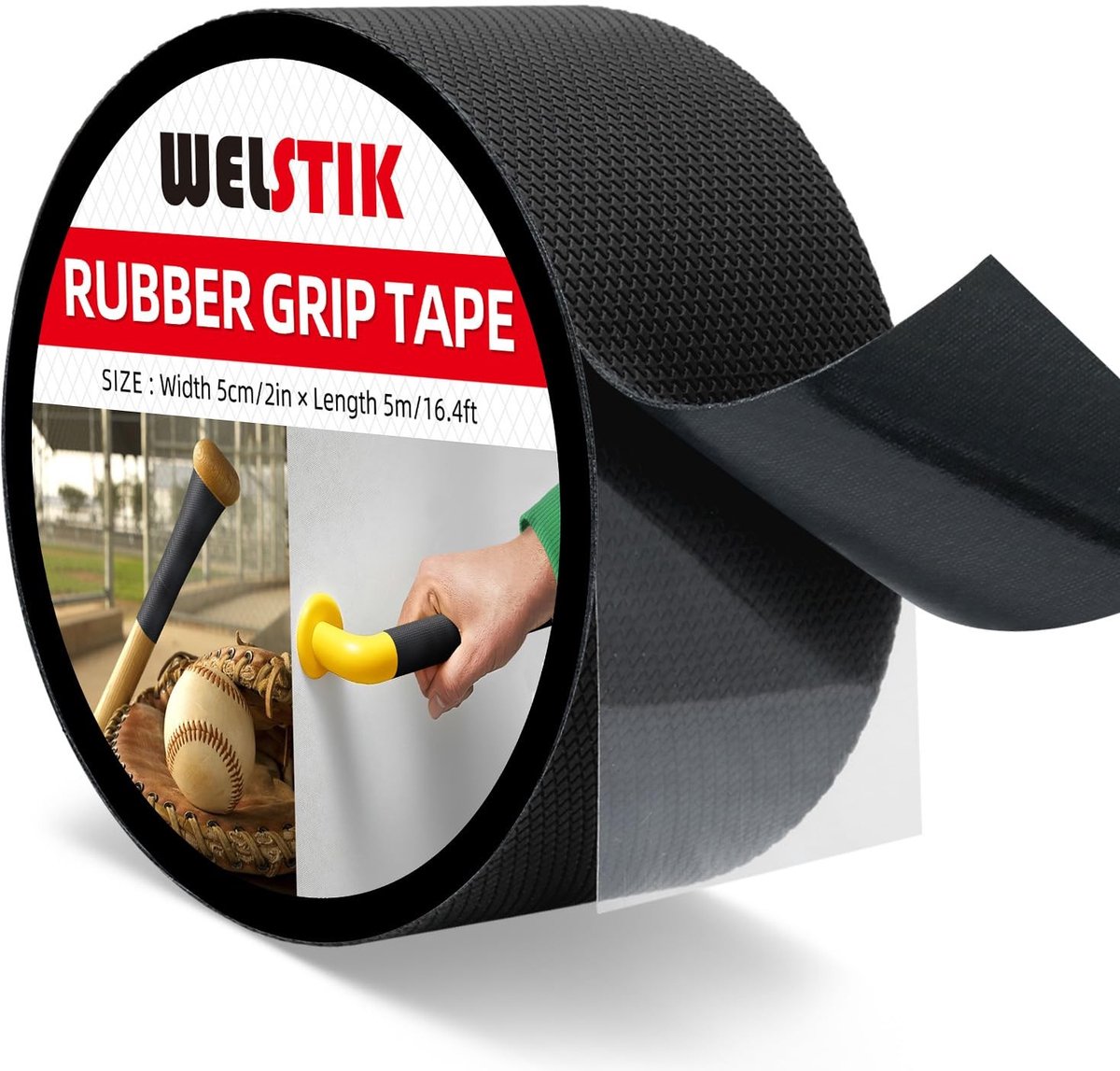 Elzusha - Rubber Grip Tape, Waterdicht en Antislip, 5.1 x 4.8 m