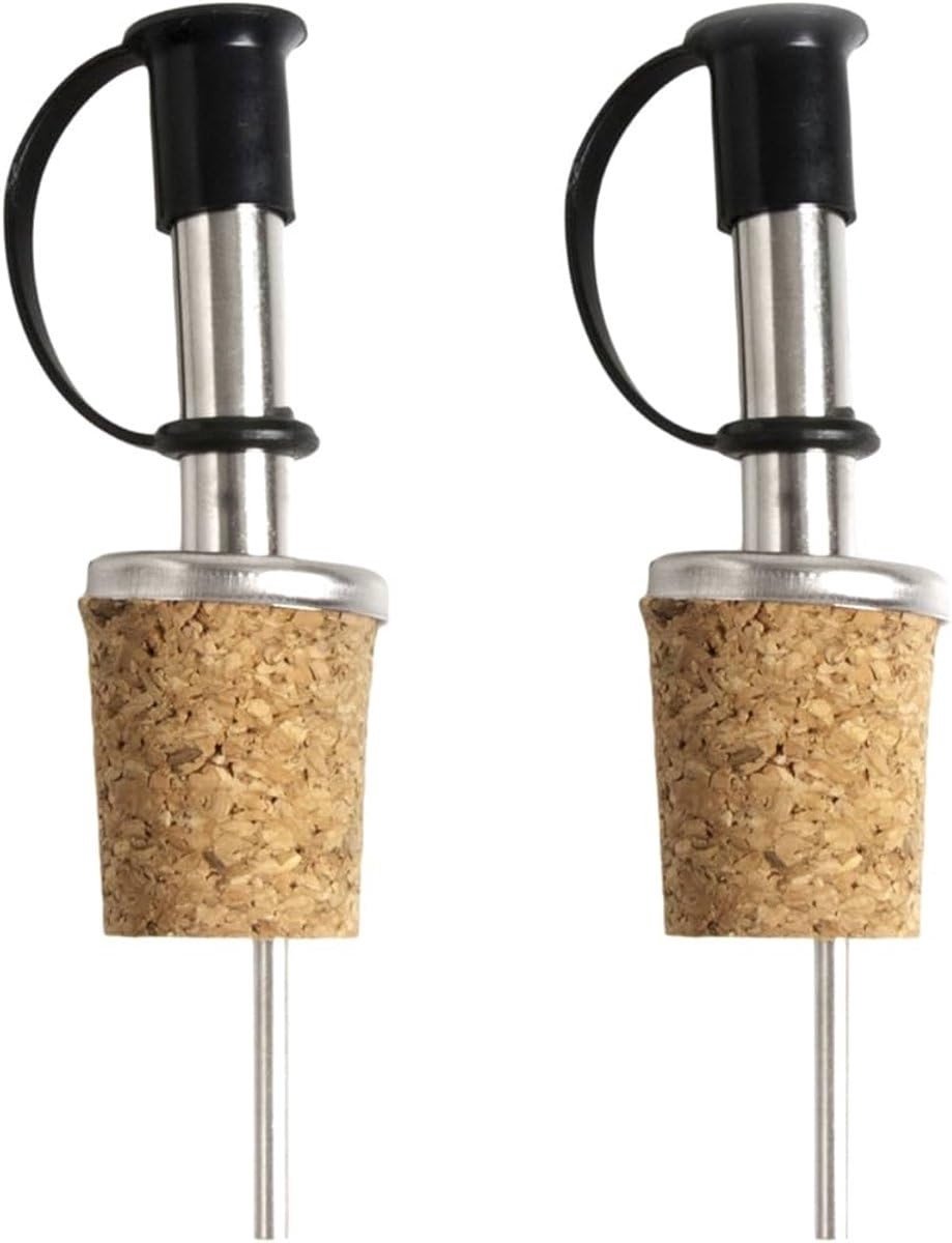 Elzusha - 4x Flesstop met Gietfunctie - Gietspout voor Drupvrije Dispensatie