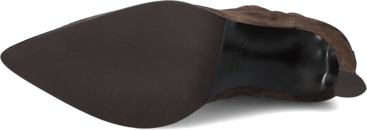 LINA LOCCHI Av 131/b Enkellaarsjes - Enkelboots met rits - Dames - Bruin - Maat 39
