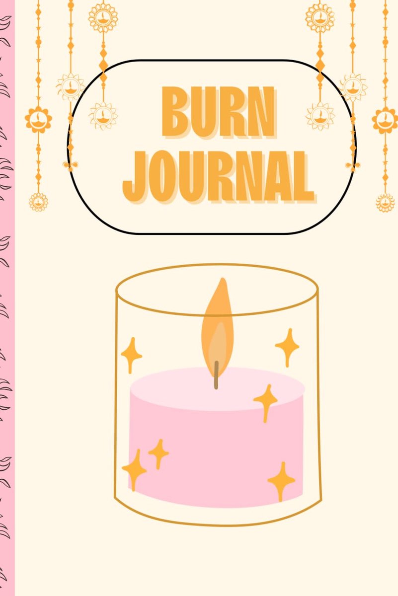 Burn Journal- 6x9, Matte Non-slip Cover - ShopVlot