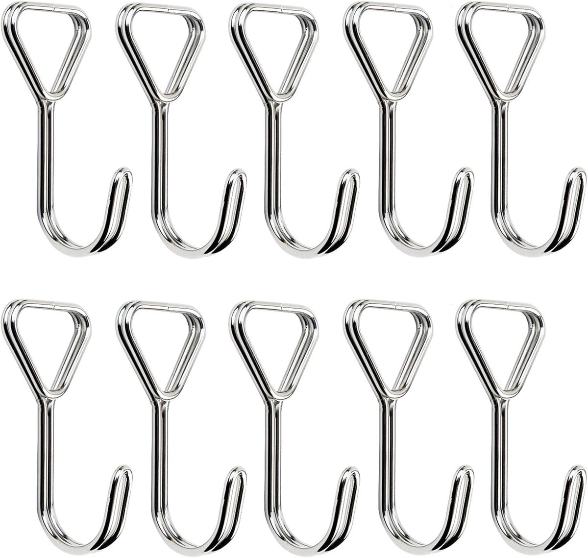 10 Stuks Elastische Haak voor Tentdoek, Motor en Fiets - Ideaal voor Camping en Trailers