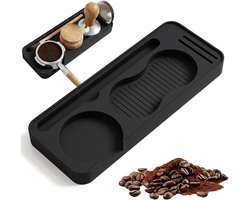 LISM-Espresso tampermat, siliconen koffietampermat Geschikt voor op het aanrecht, antislip en hittebestendige handgreepbeschermers Geschikt voor espressomachine-accessoires.